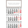 CALENDRIER 3 MOIS CLASSIQUE